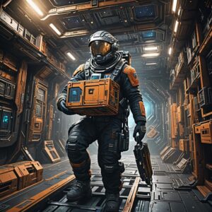 1 Interstellar Spaceship Deckhand 1 Interstellar Spaceship Deckhand